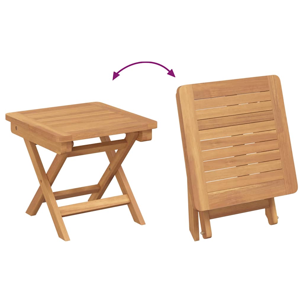 Solstol 2 pcs Brun 198 x 55 x 58,5 cm Massiv Teaktræ