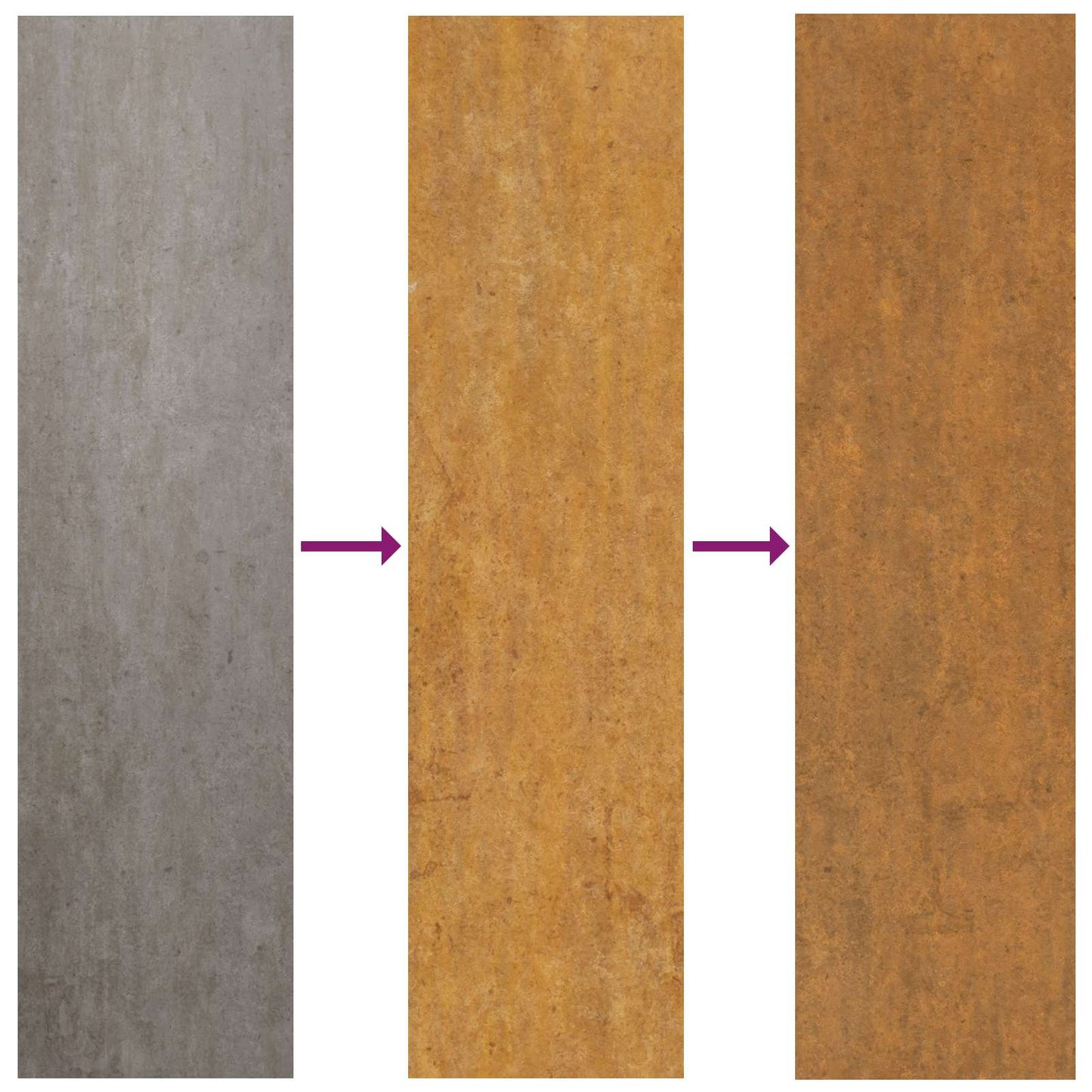 Køkkenhyldeenhed HATTEM Rusten 90 x 50 x 92 cm Stål