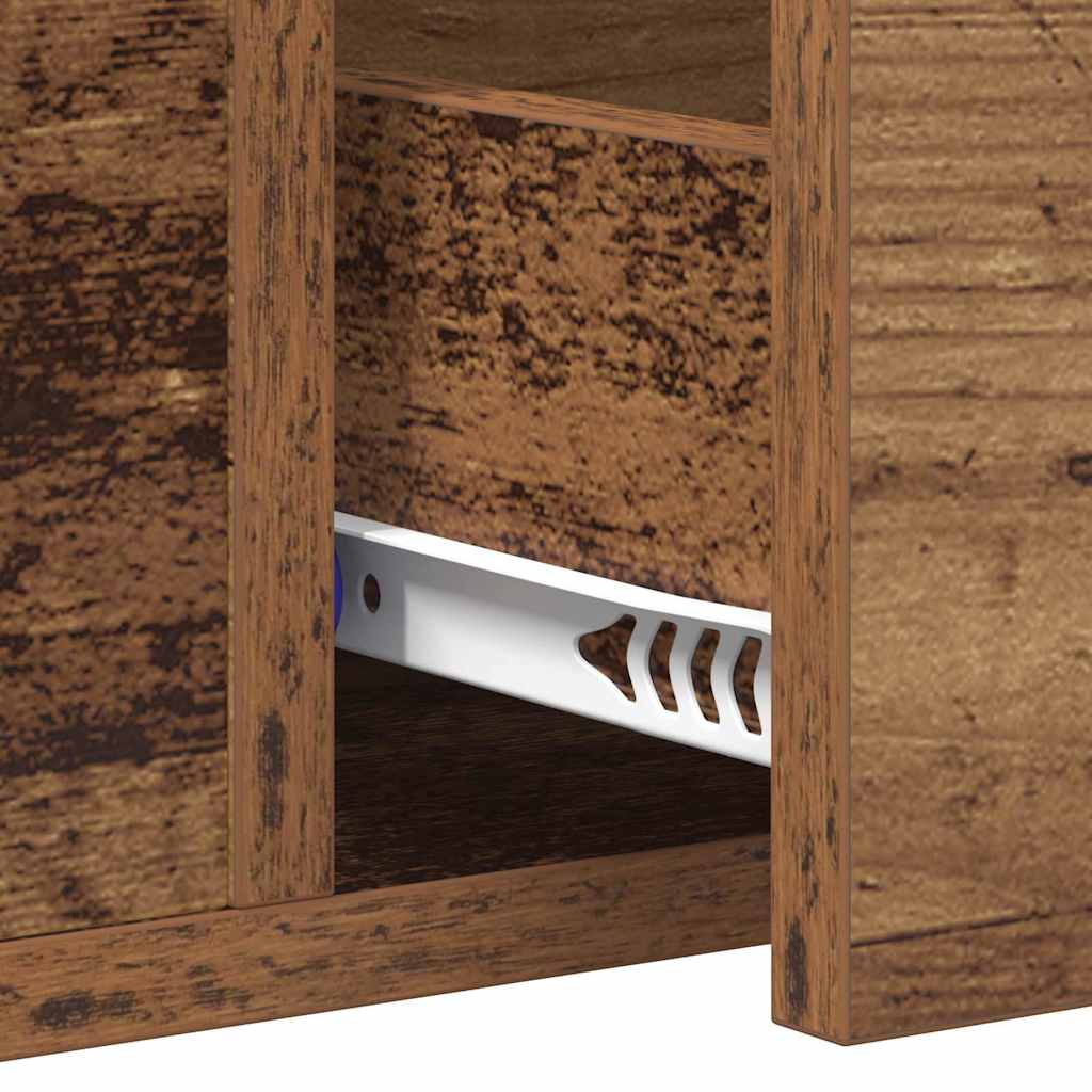 Konsolbord Gammelt træ 100 x 34.5 x 75 cm Konstrueret træ
