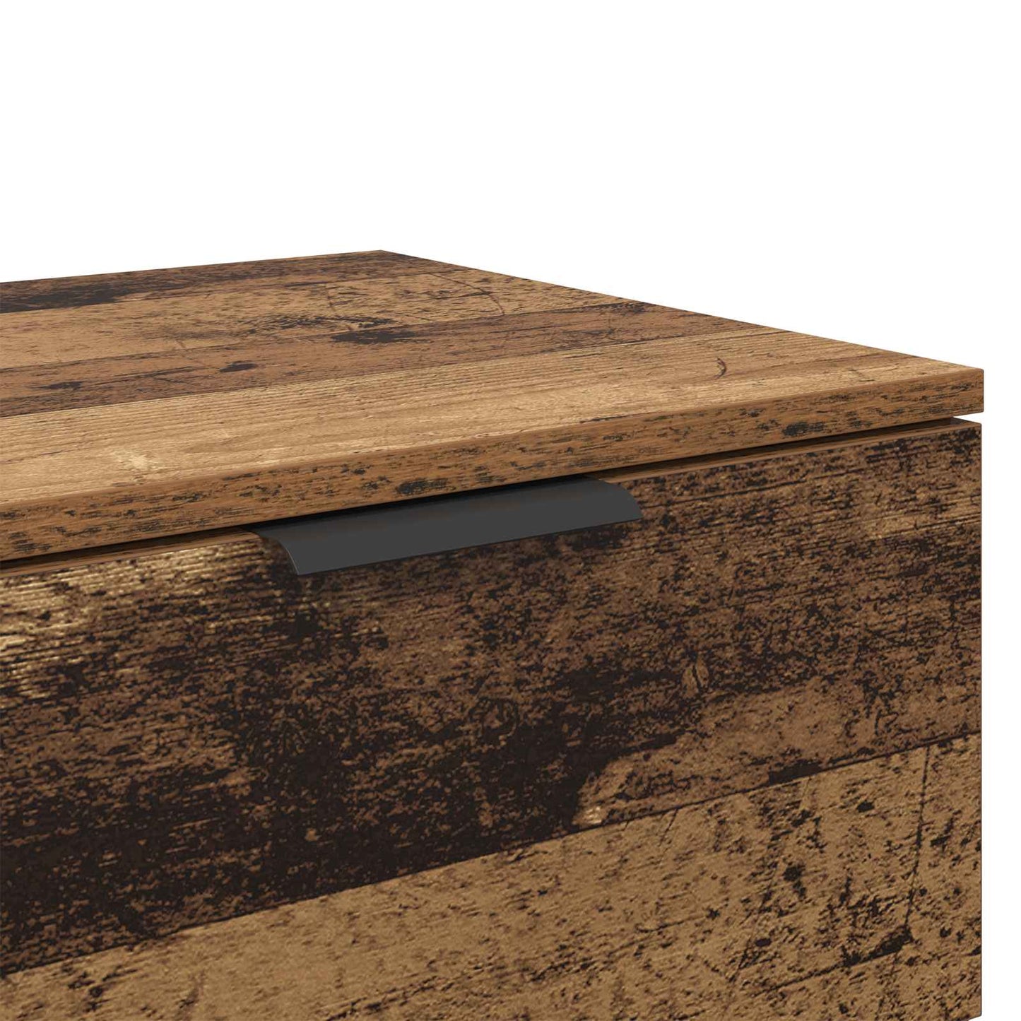 Natskab 2 pcs Gammelt træ 45 x 39 x 50cm Konstrueret træ