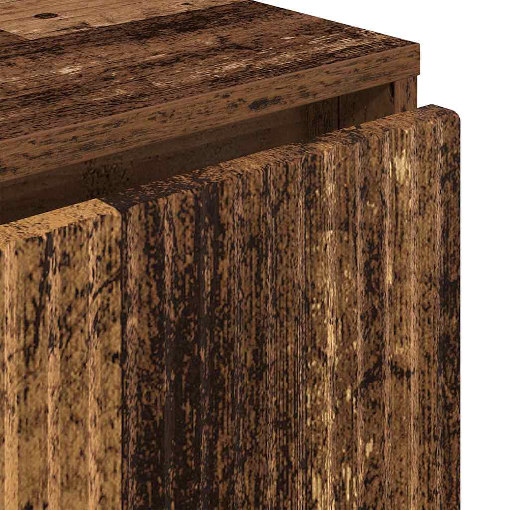 Sideboard Gammelt træ 79,5 x 33 x 82 cm Konstrueret træ