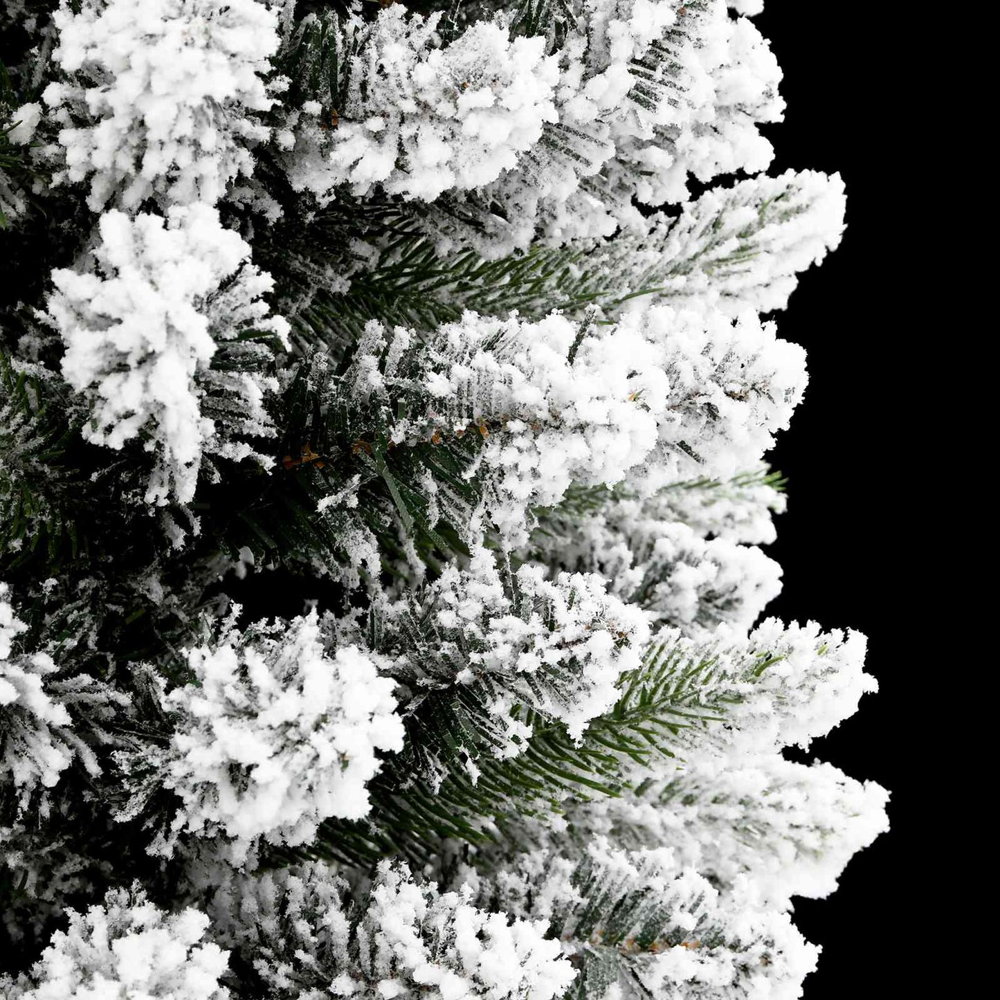 Kunstigt juletræ med stativ Hvid 150 cm PVC og metal og plast