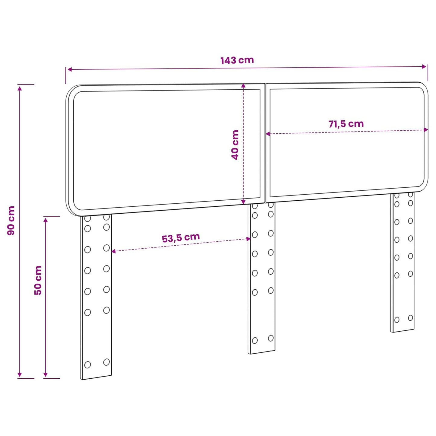 Hovedgærde Beton Grå Konstrueret træ