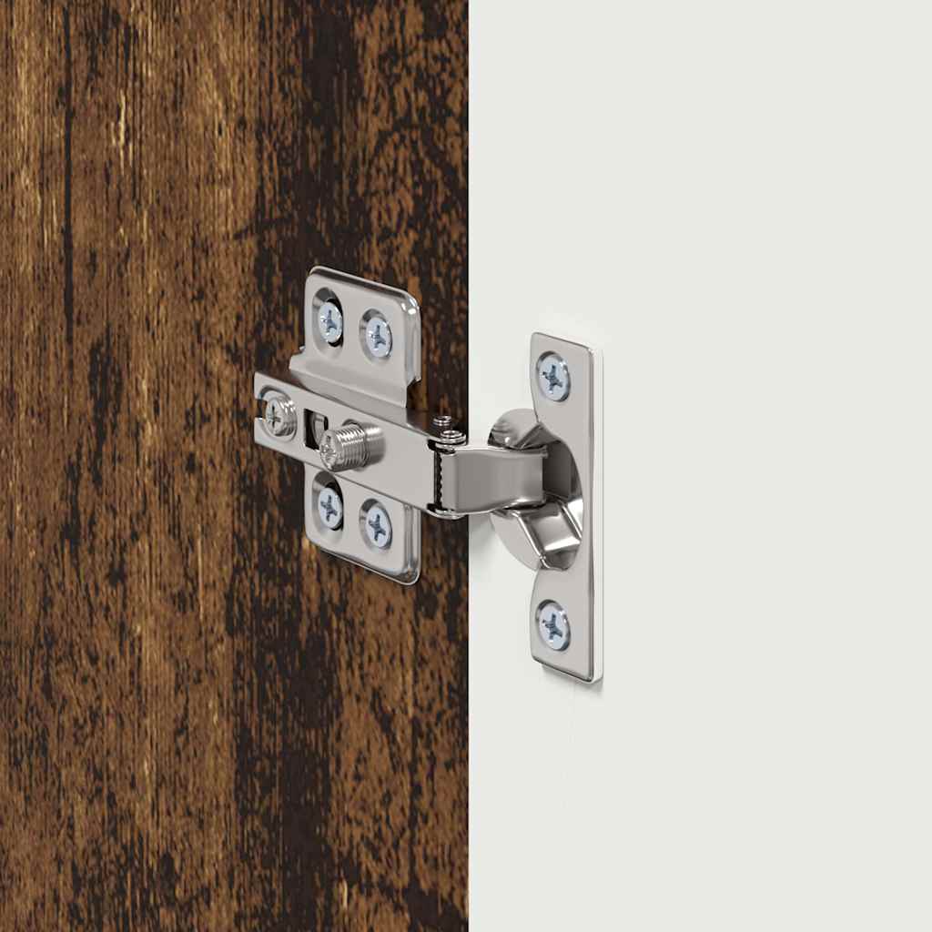 TV vægskab 2 pcs Gammelt træ 30 x 31 x 40 cm Konstrueret træ