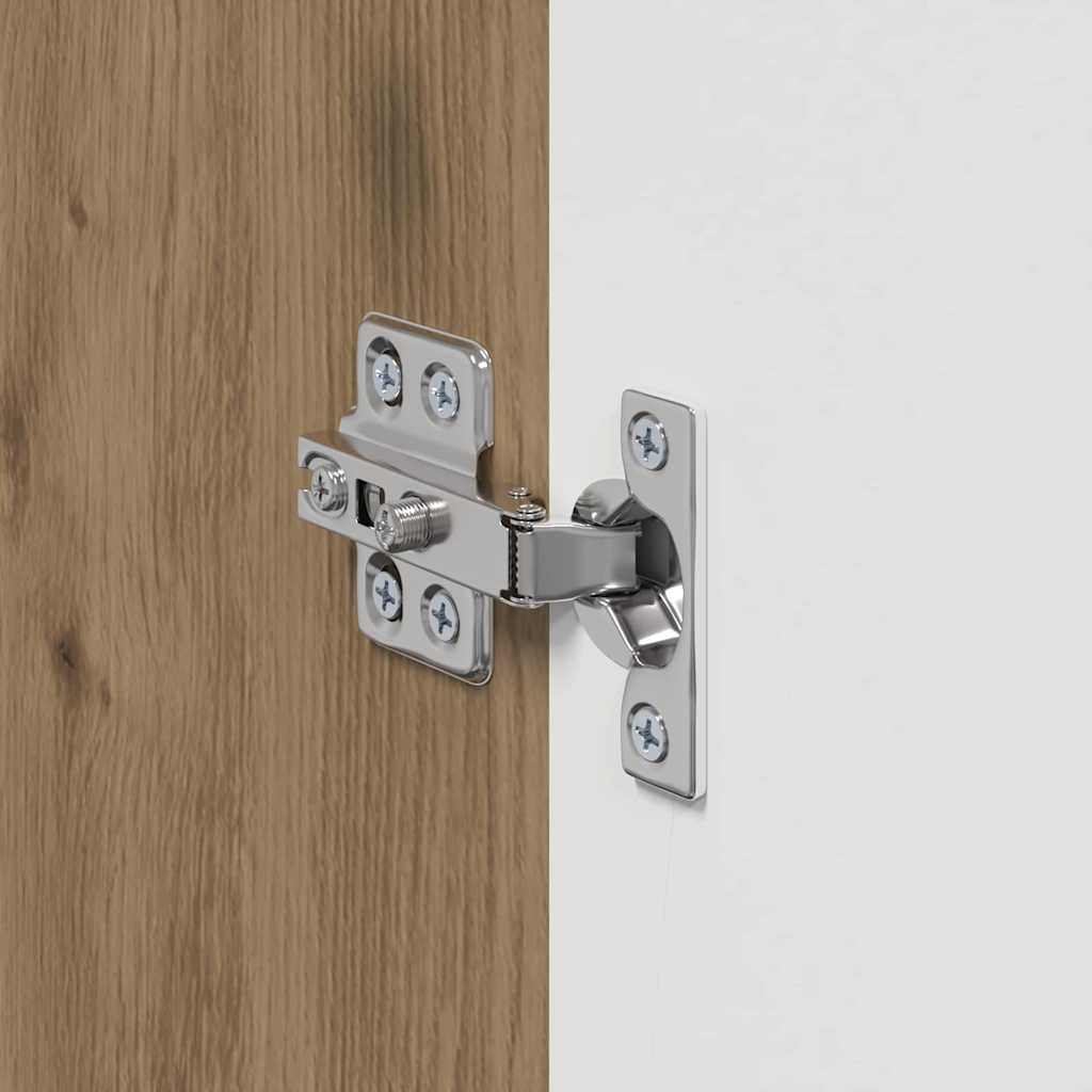 TV vægskab 2 pcs Artisan eg 30 x 31 x 40 cm Konstrueret træ