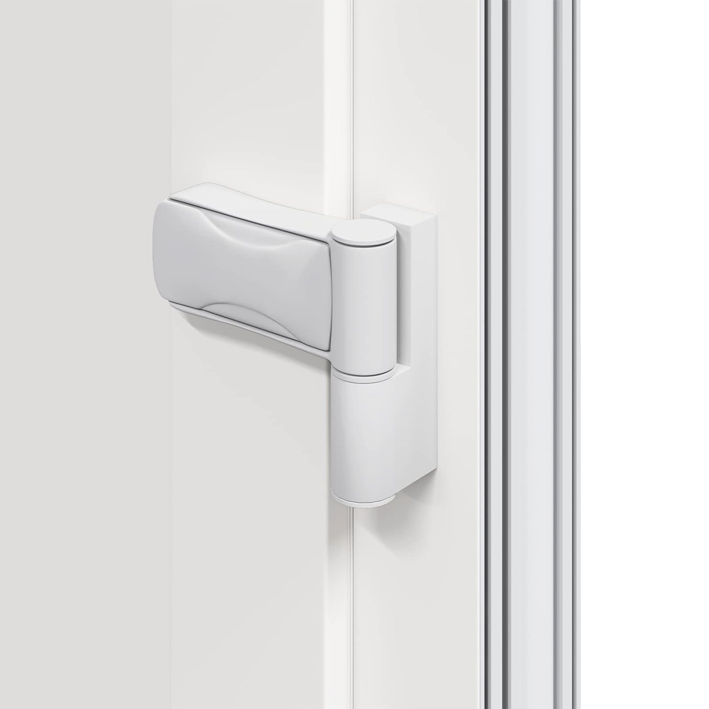 Hoveddør Antracit 98 x 198 cm PVC