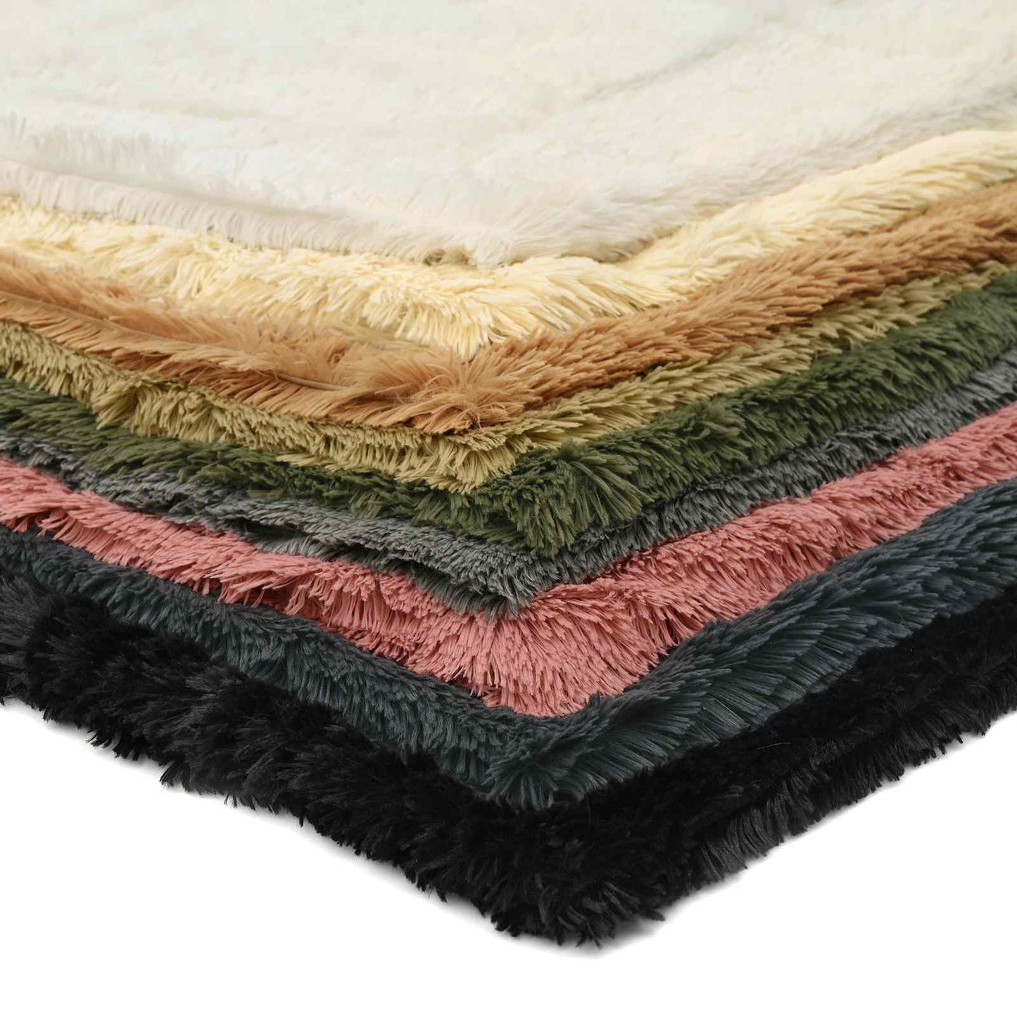 Pude med pude HEERLEN 2 stk. Hvid PV Fleece