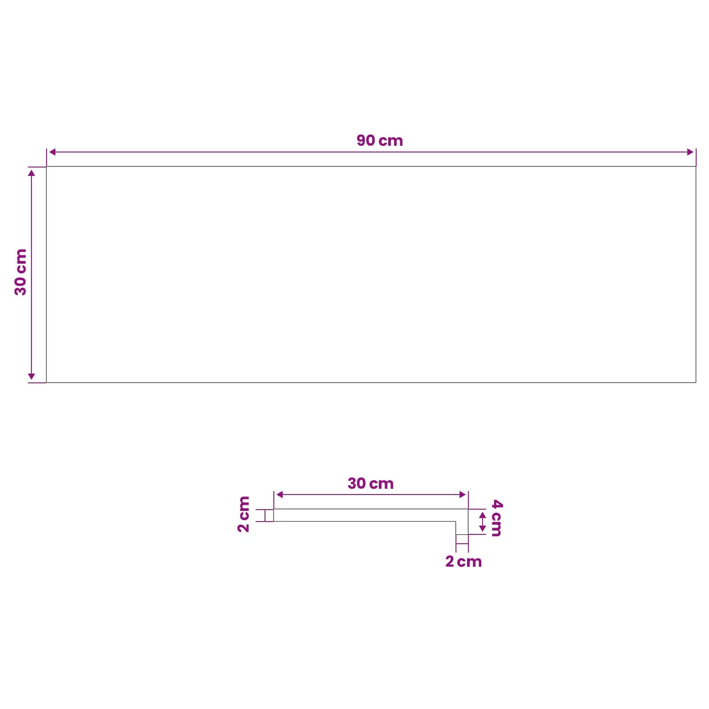 Vindueskarme 2 stk. Lys Brun 90 x 30 x 2 cm Solid bøg