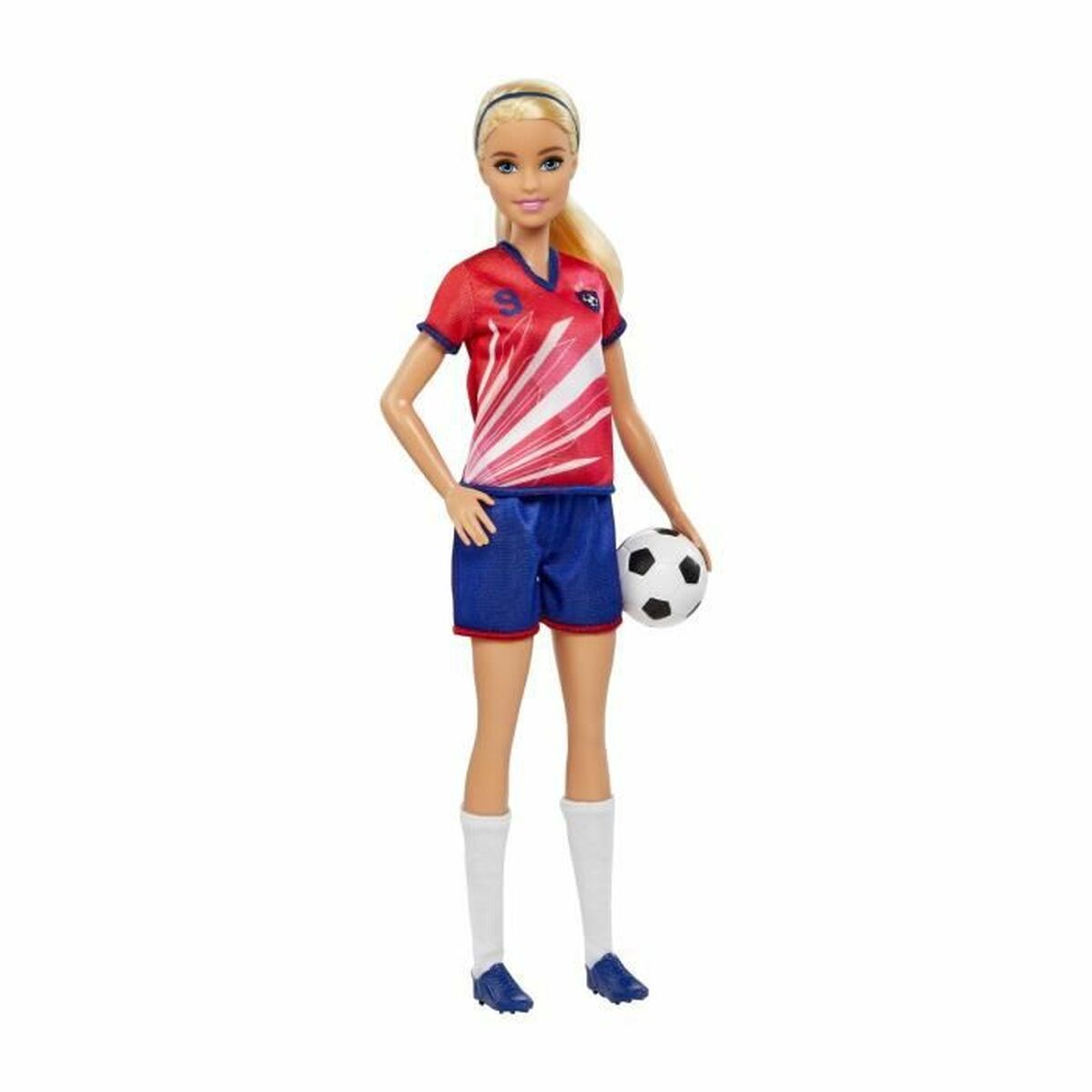Dukke Barbie Footballer billede