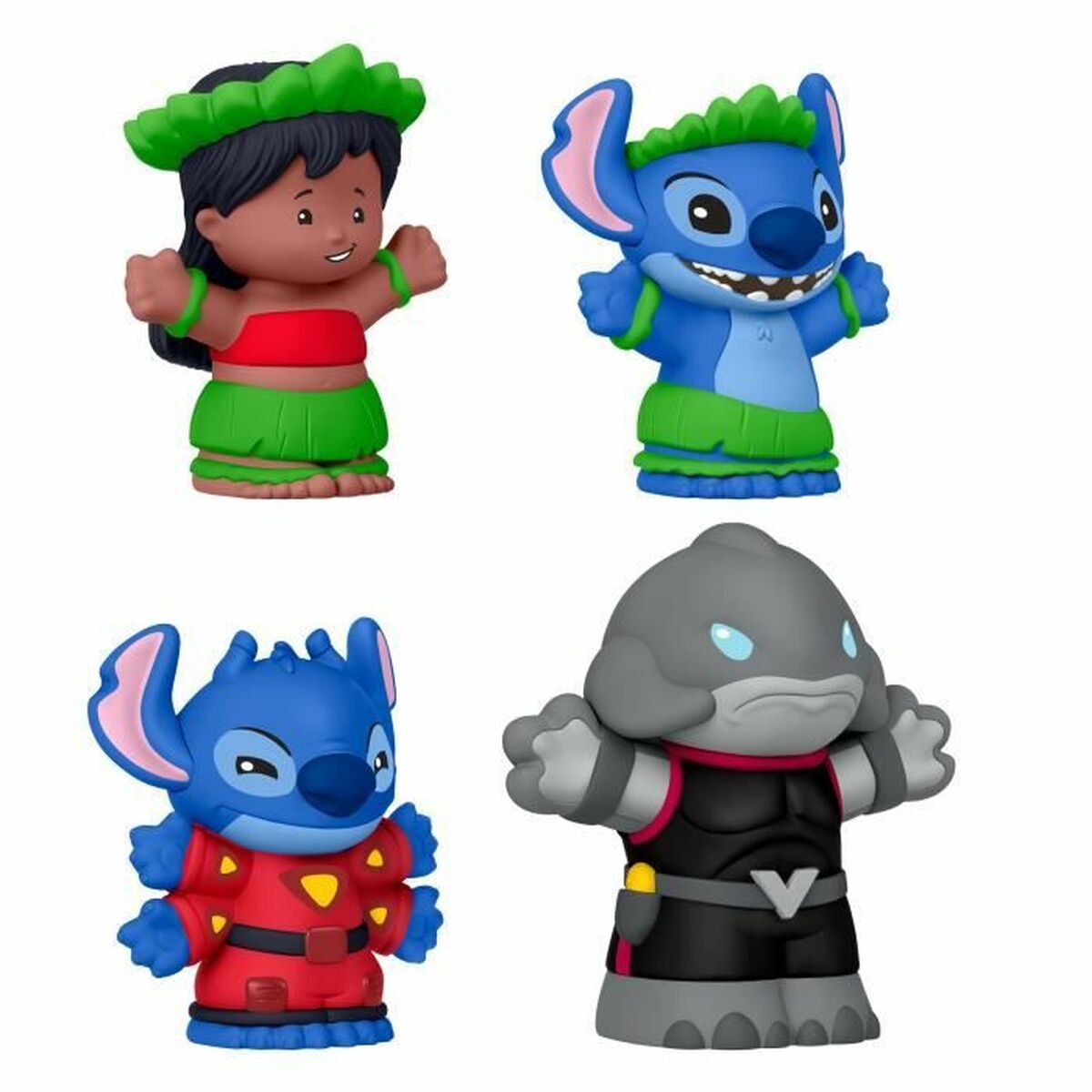 Action Figurer LPC LILO Y STITCH 4 Dele billede