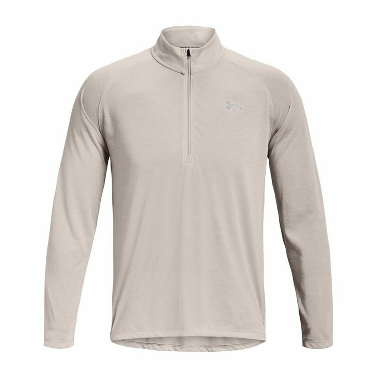 Langærmet T-shirt til Mænd Under Armour Streaker Run Beige billede