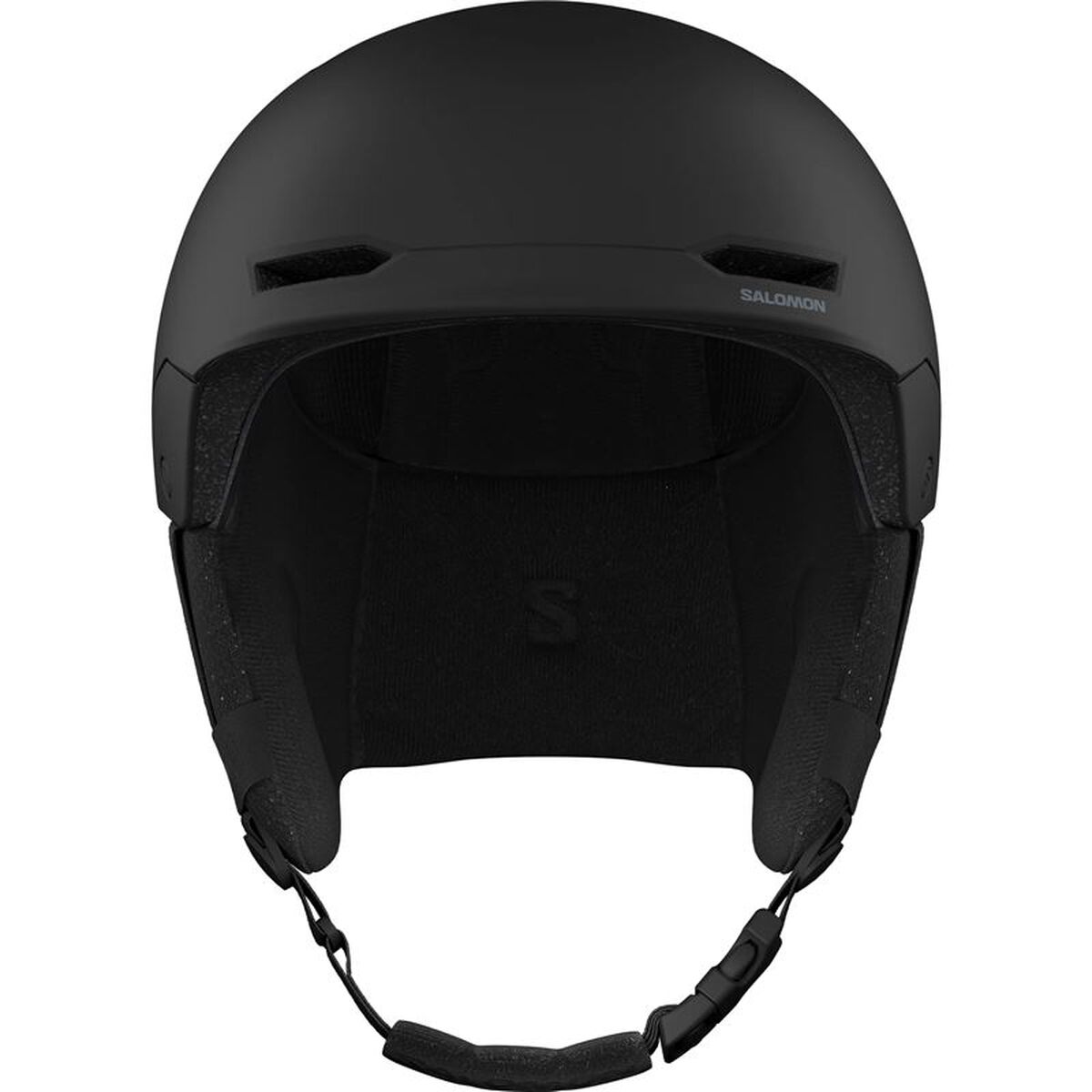 Skihjelm Salomon Husk Jr Sort Børns Unisex billede