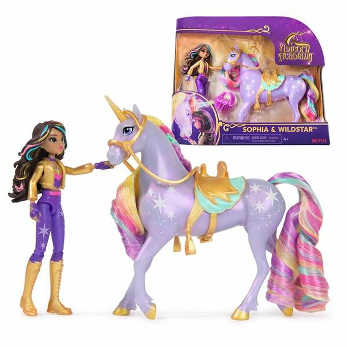 Dukke Spin Master Sohpia Unicornio Wildstar billede