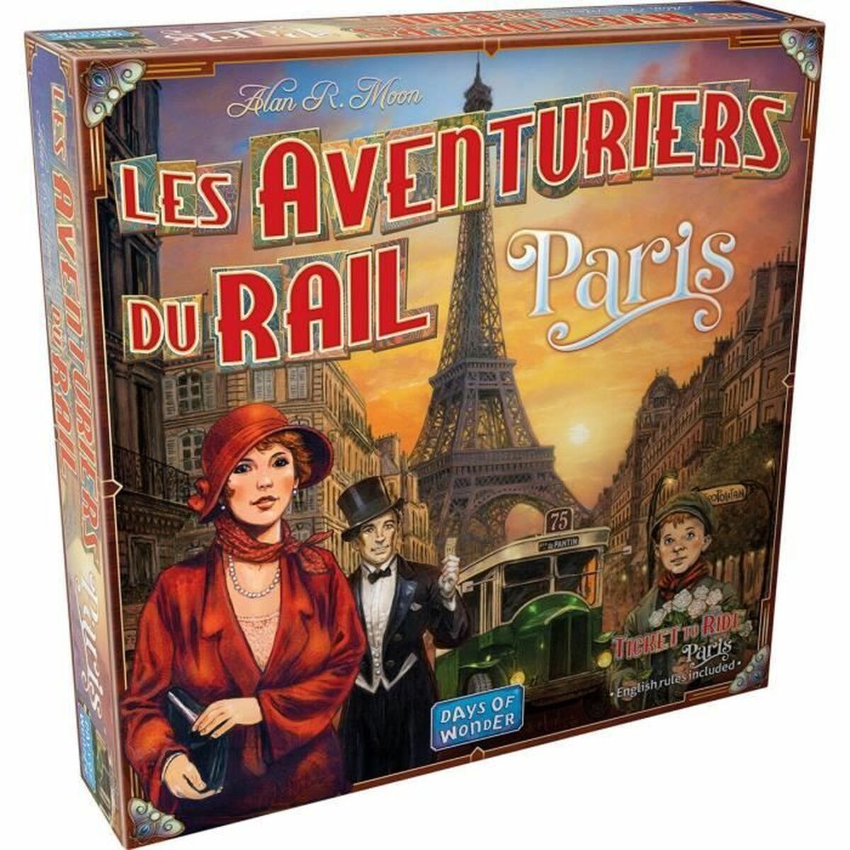 Brætspil Asmodee Les Aventuriers du Rail - Paris