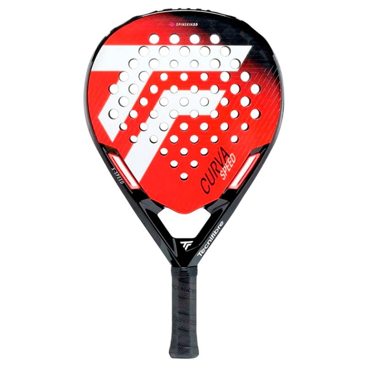 Padel bat Tecnifibre Curva Speed Rød