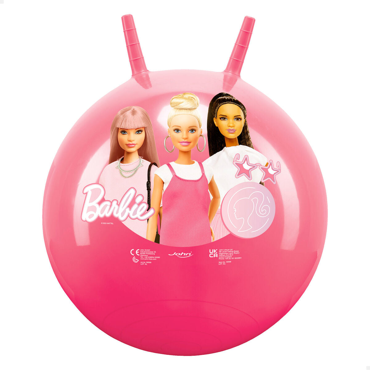 Springende bold Barbie Pink billede