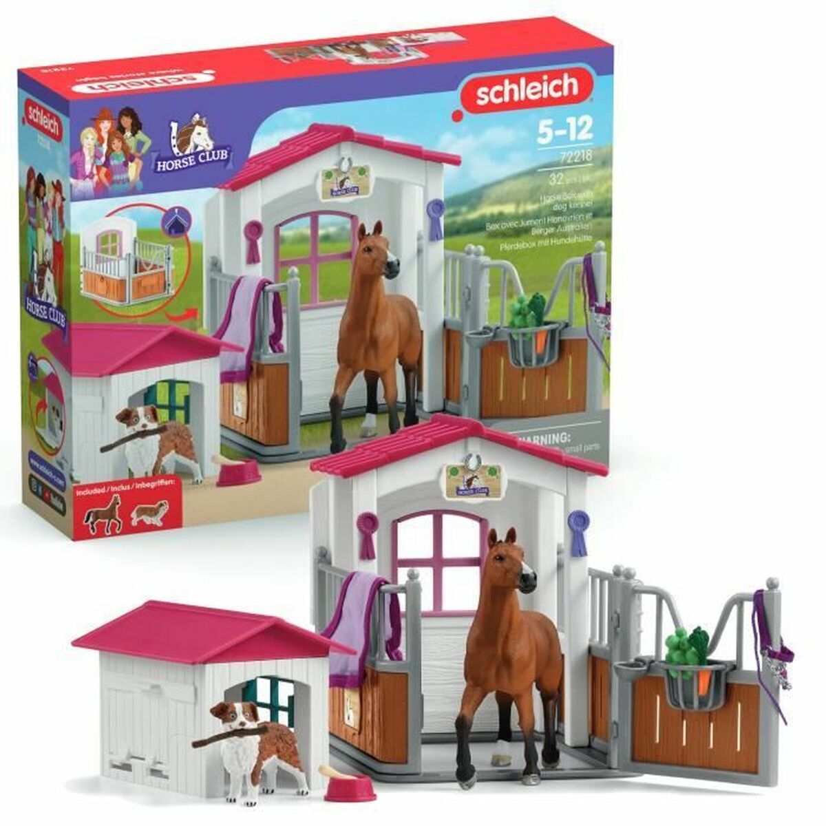 Playset Schleich Horse Club 32 Dele