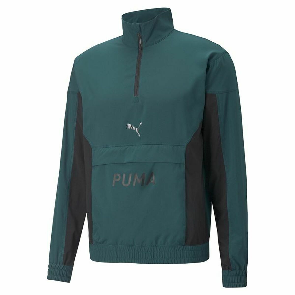Sweaters uden Hætte til Mænd Puma Fit Woven Training Grøn billede
