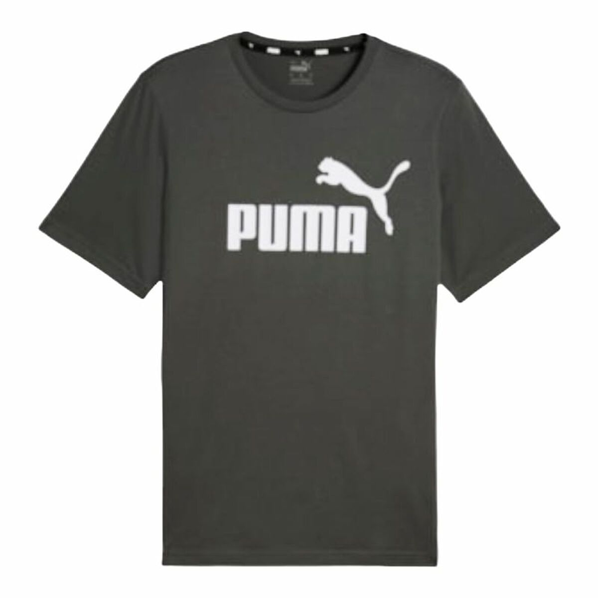Kortærmet T-shirt til Mænd Puma Essentials Grå billede