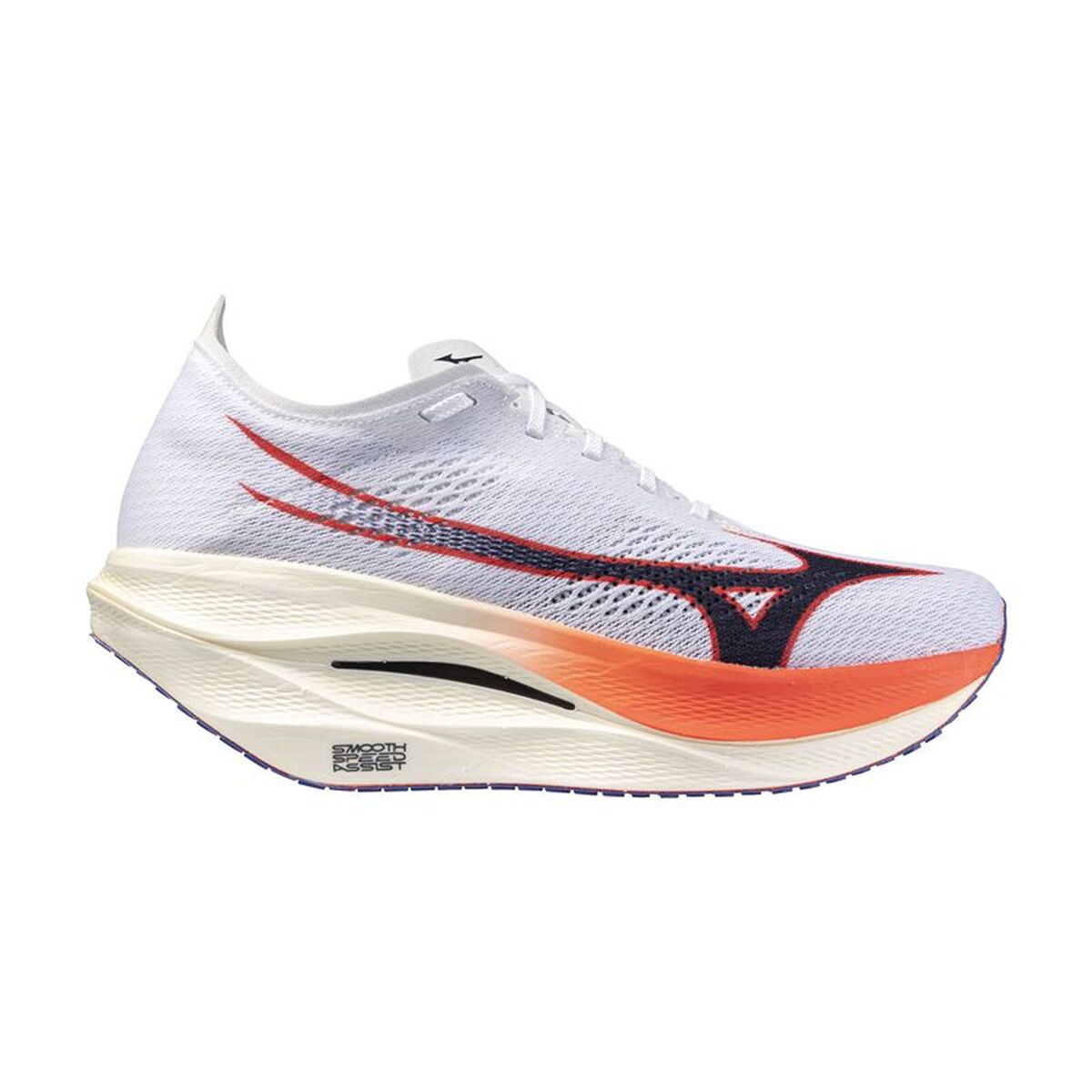 Løbesko til voksne Mizuno Wave Rebellion Pro 3 Hvid