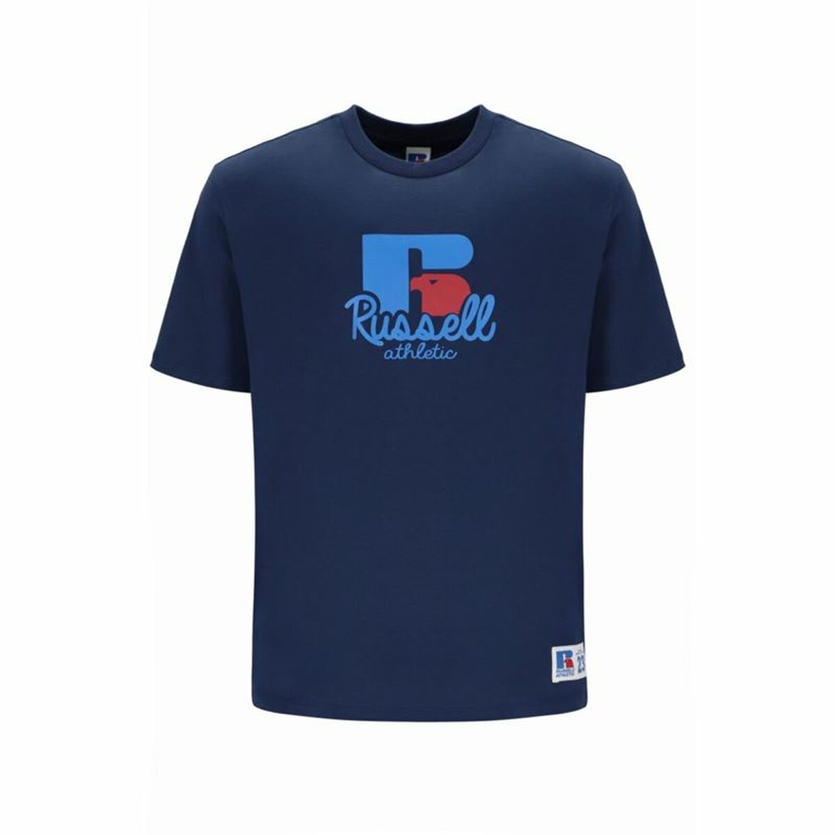 Kortærmet T-shirt til Mænd Russell Athletic EMT E46361 billede