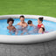 swimmingpool 366x76 cm rund