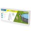Flowclear poolstige med 4 trin 132 cm