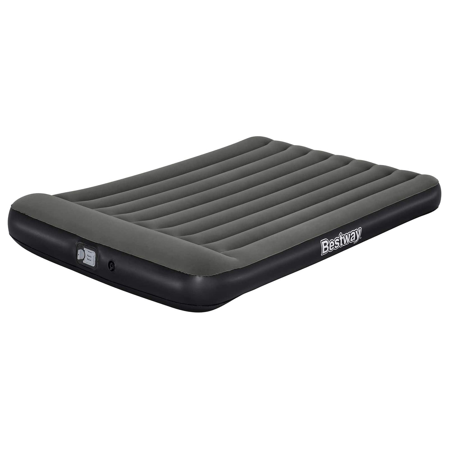 Luftmadras 2 personer 203 x 152 x 22 cm Sort