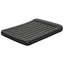 Luftmadras 2 personer 203 x 152 x 22 cm Sort