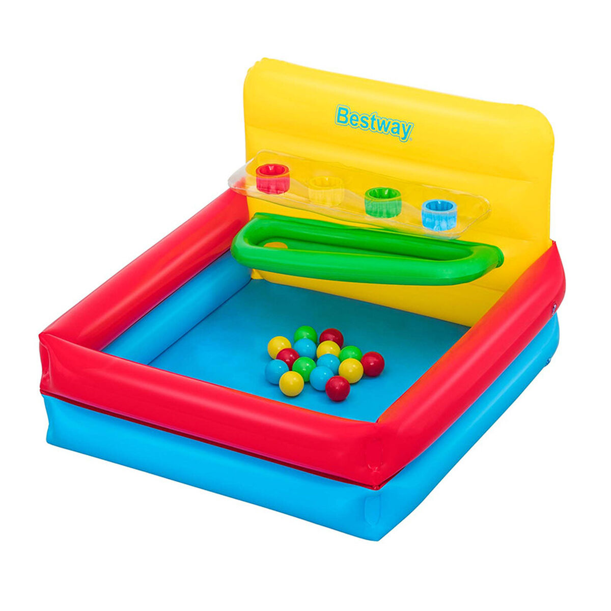 Bestway Oppustelig Børnepool med Bolde 104x94x61 cm +2 År Have 52546 billede