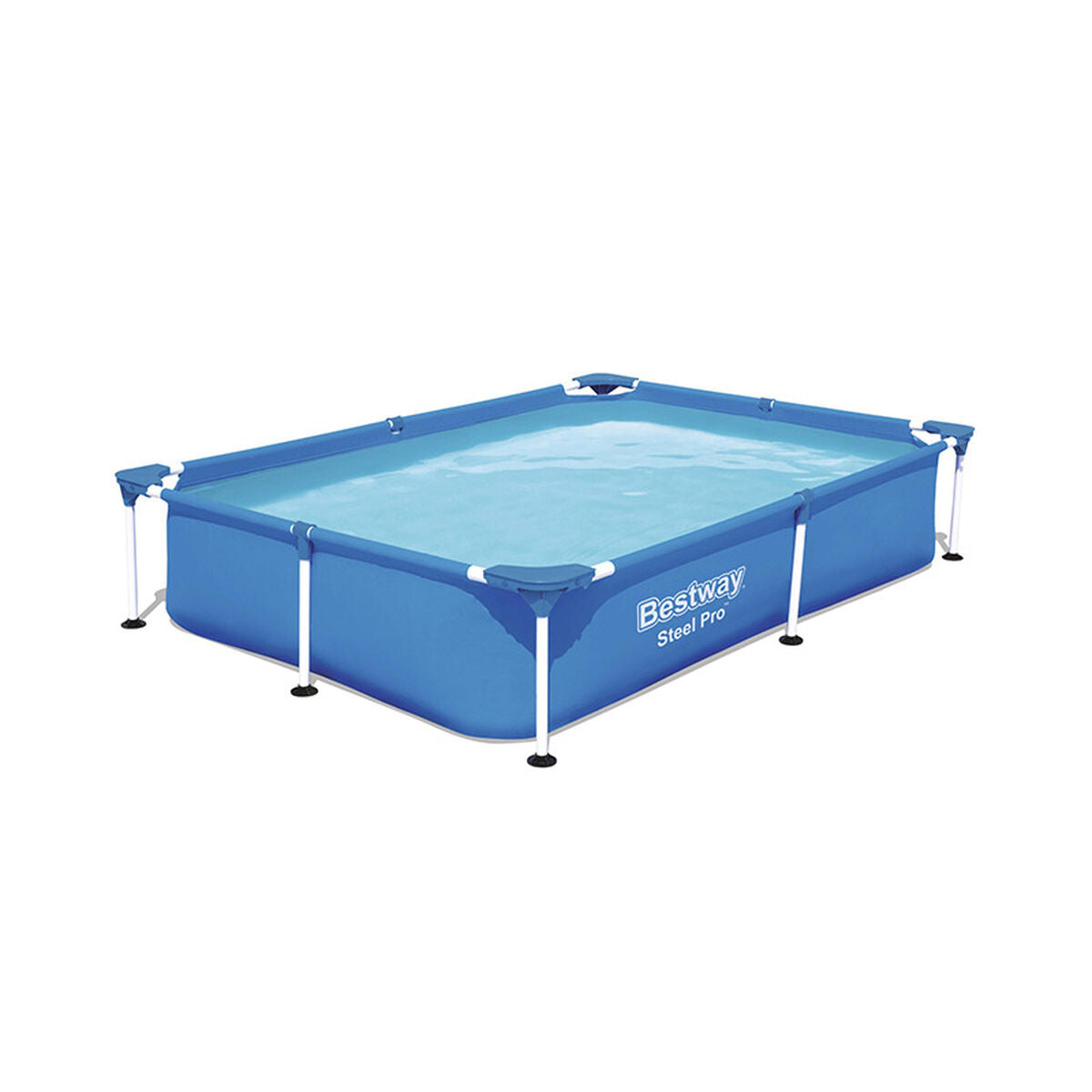 Pool Aftageligt Bestway 221 x 150 x 43 cm billede