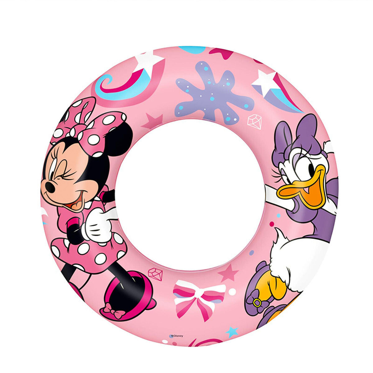 Oppustelig flyder Bestway Multifarvet Minnie Mouse Ø 56 cm billede