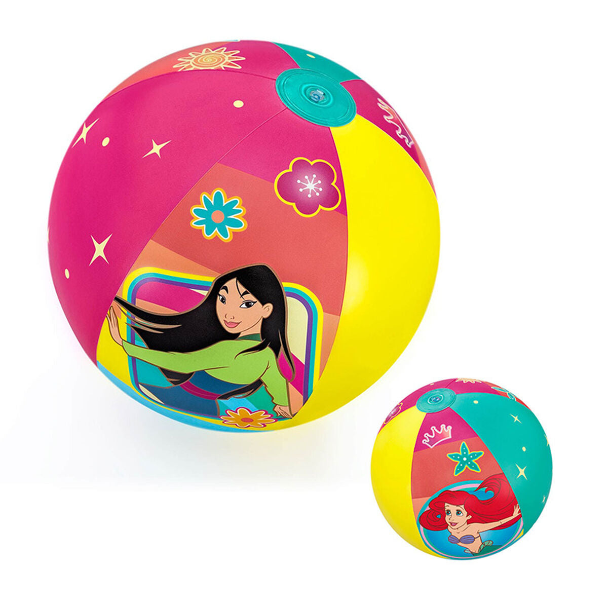 Oppustelig bold Bestway Disney Prinsesser Ø 51 cm billede