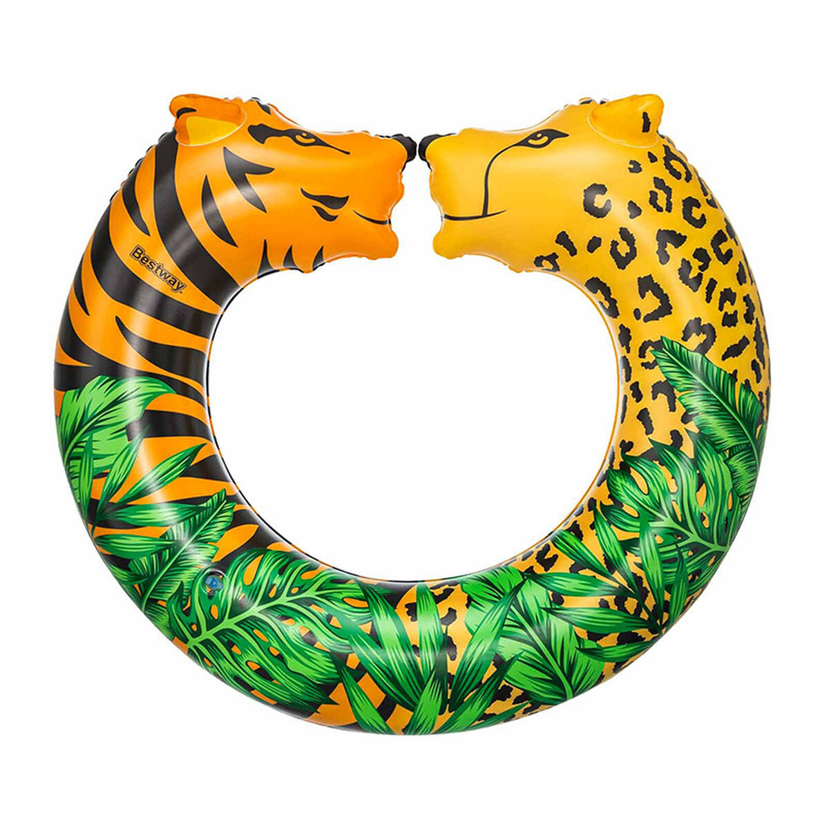 Oppustelig flyder Bestway Multifarvet Jungle 109 x 89 cm billede