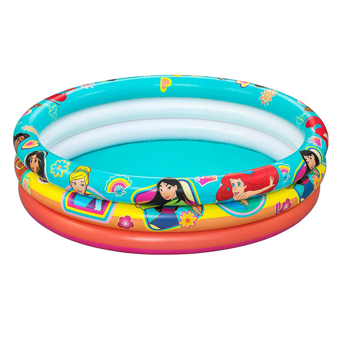 Oppustelig Pool til Børn Bestway Disney Prinsesser 122 x 30 cm (1 enheder) billede