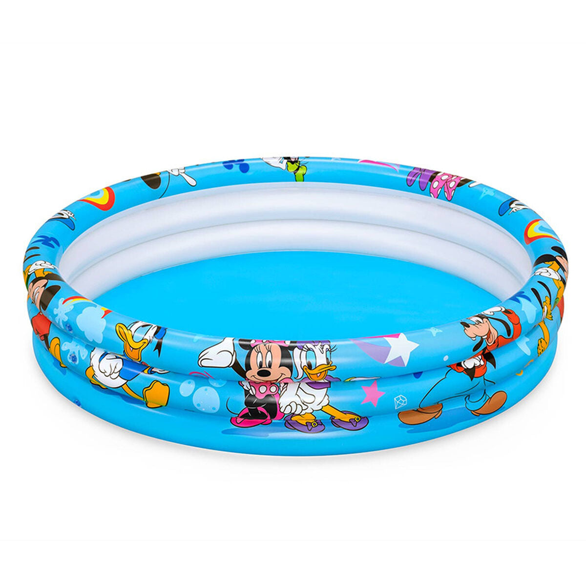 Oppustelig Pool til Børn Bestway Mickey & Friends 122 x 25 cm (1 enheder) billede