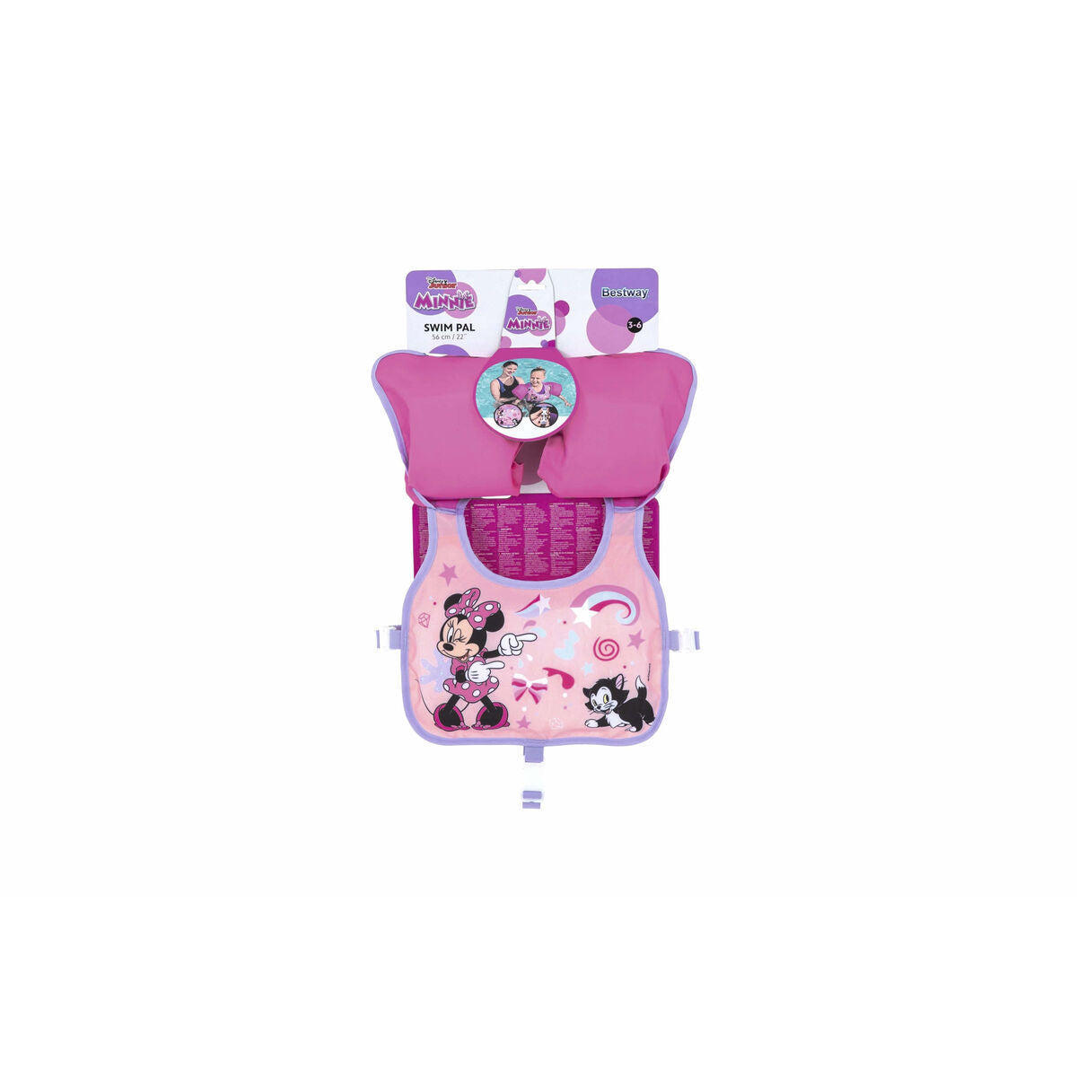 Svømmebriller Bestway Pink M/L 19-30 kg billede