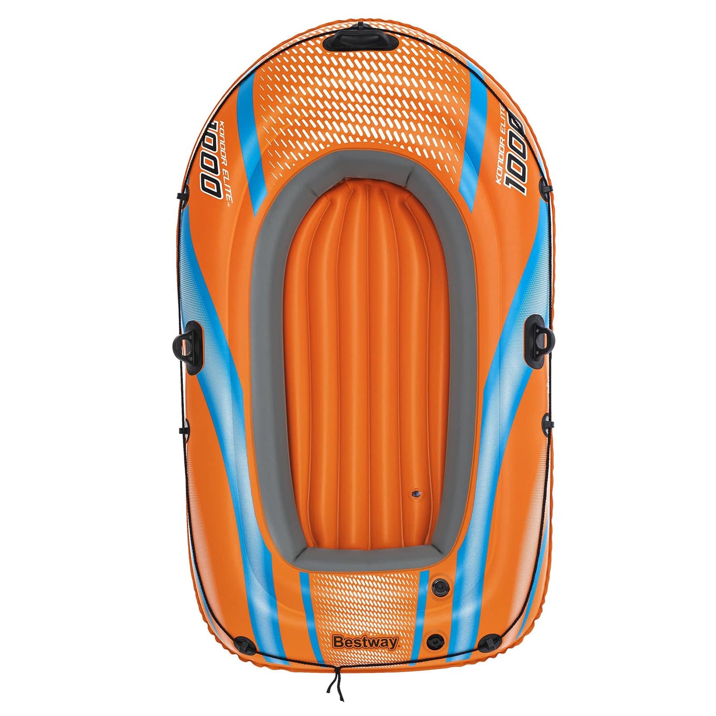 Oppustelig båd Orange 162 x 96 cm PVC