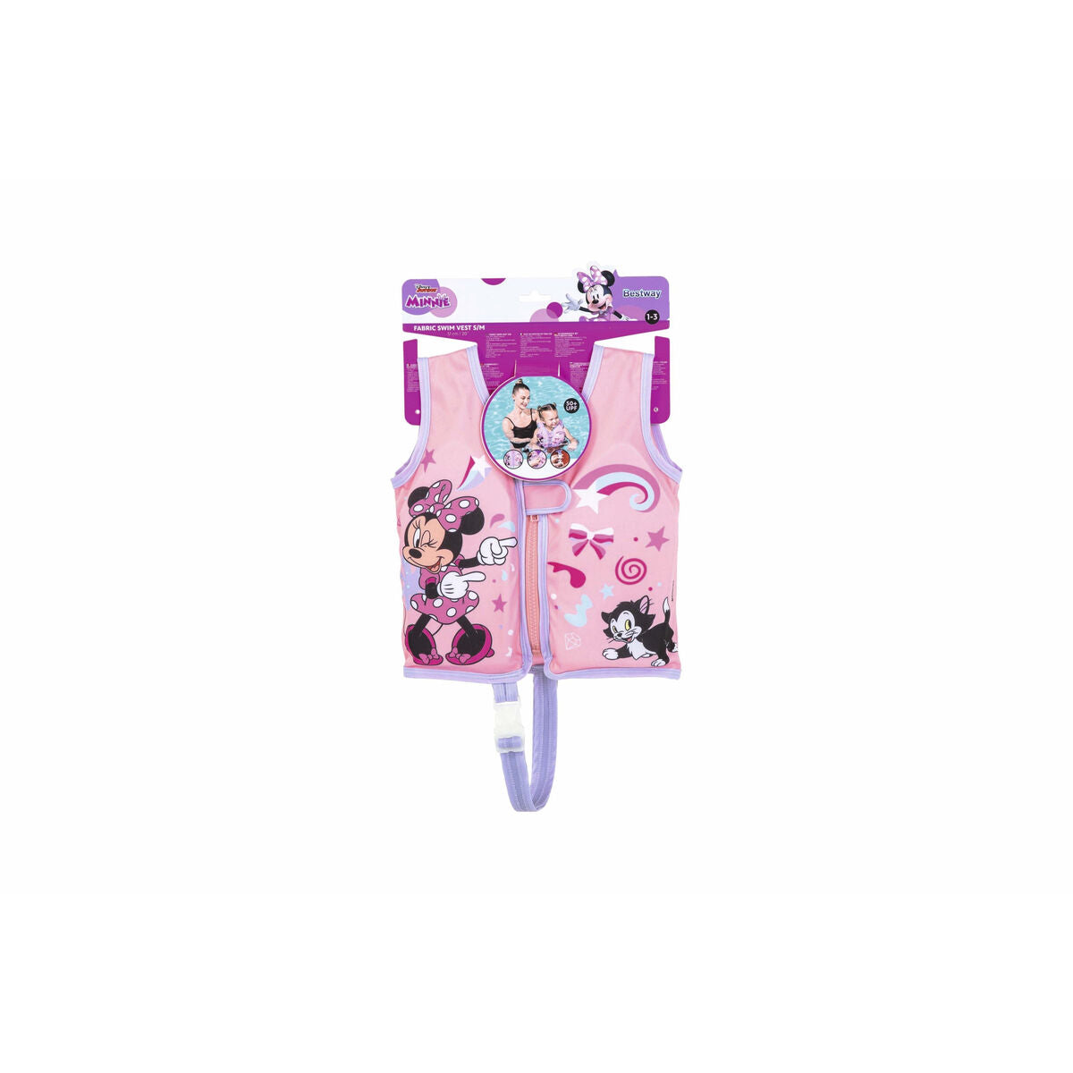 Svømmebriller Bestway Pink S/M 11-19 kg billede