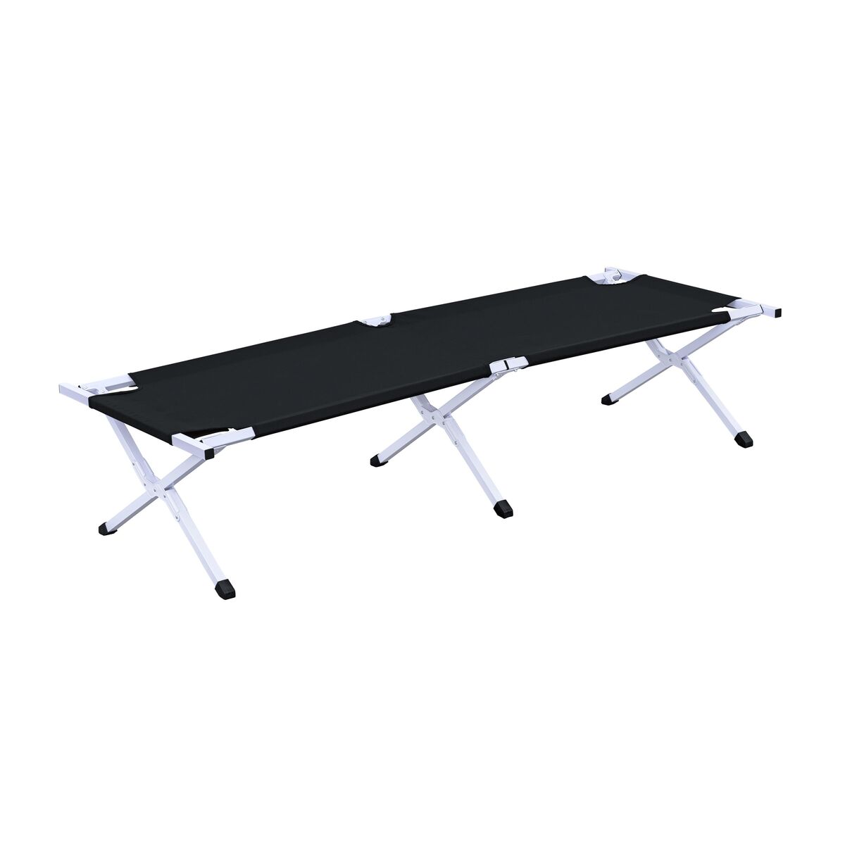 Bestway Aluminium Seng Max Vægt 110 kg 190x64x42 cm Camping 68065 billede
