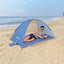 Strandbundstelt Lilla 2 x 1,2 x 0,95 m 190 T polyester stof