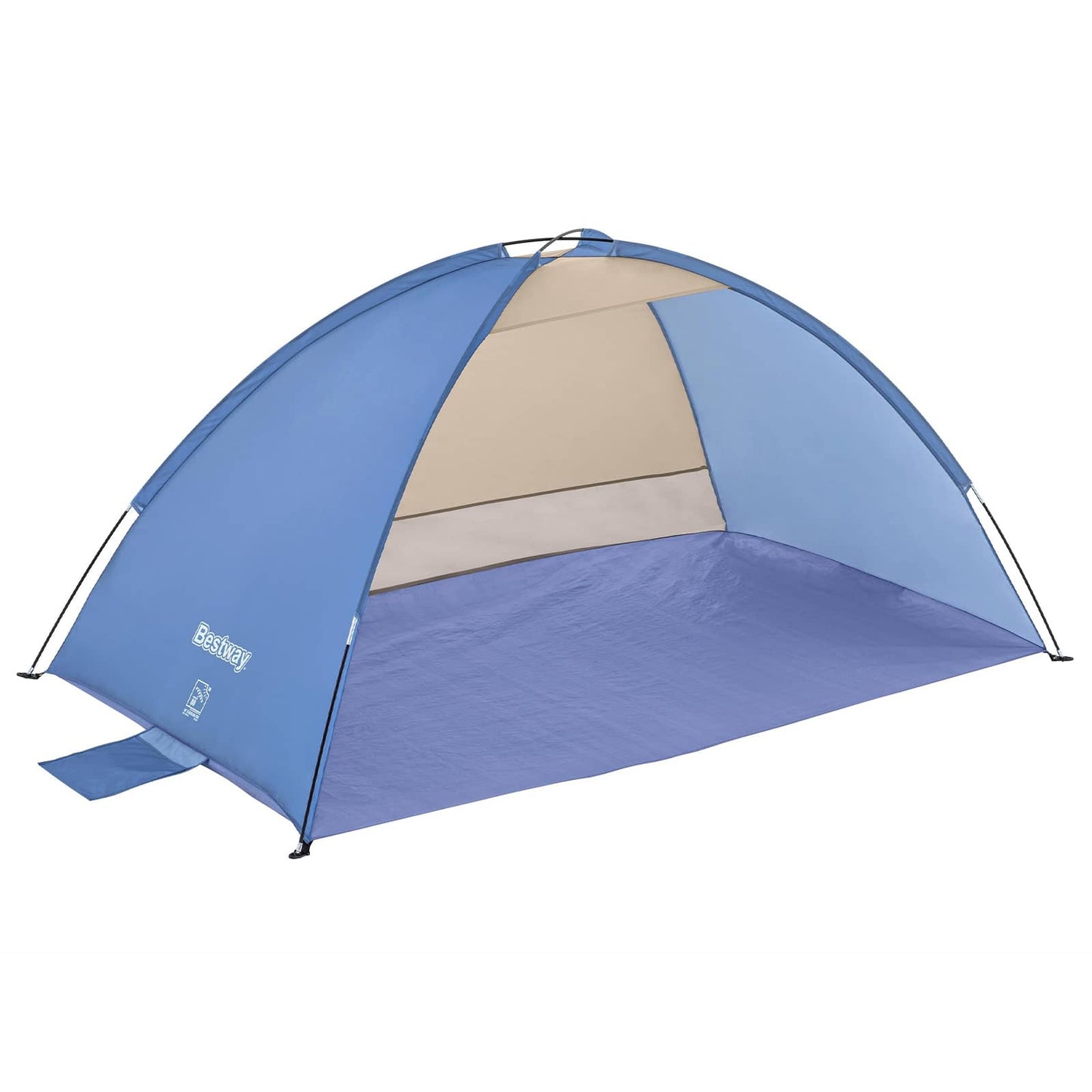Strandbundstelt Lilla 2 x 1,2 x 0,95 m 190 T polyester stof