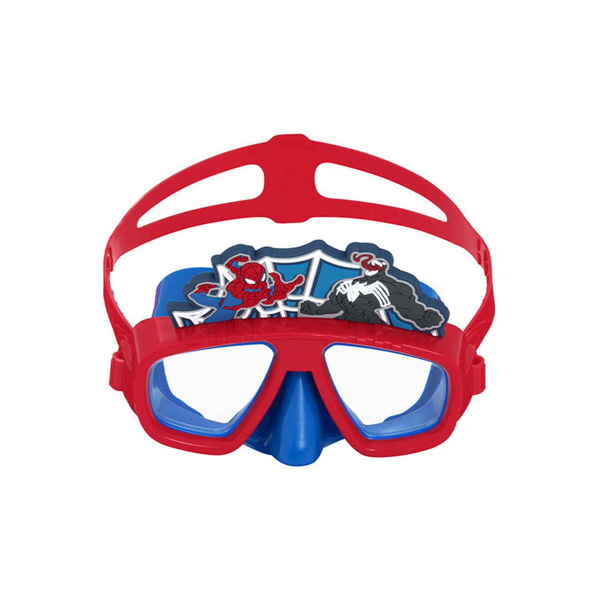 Dykkermaske Bestway Blå Spiderman billede