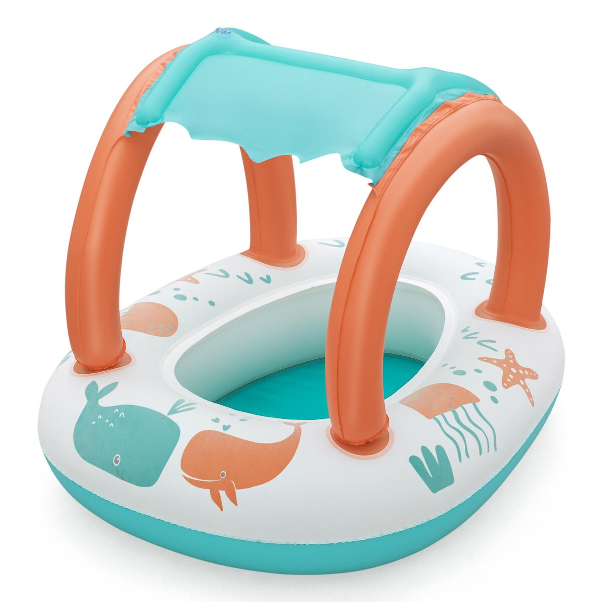 Bestway Oppustelig Båd Børn Confort 84x67 cm +3 År Strand og Pool 34203 billede