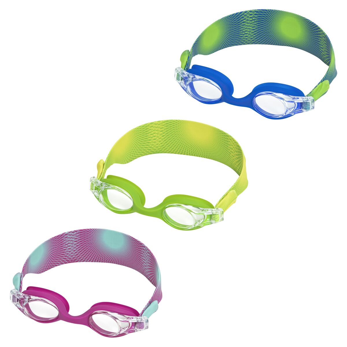 Bestway Gafa Natation Silikone Junior Antidug Farve Assorter +7 År Strand og Pool 21177 billede
