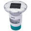 Flydende Sollys med LED-lysstrimler Hvid Ø 7,6 cm PC og ABS