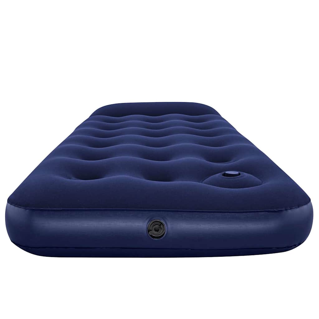 luftmadras 185x76x28 cm med indbygget fodpumpe velour