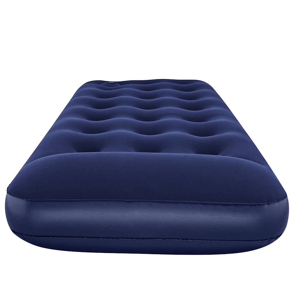 luftmadras 185x76x28 cm med indbygget fodpumpe velour