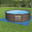 poolunderlag Flowclear 396 x 396  cm