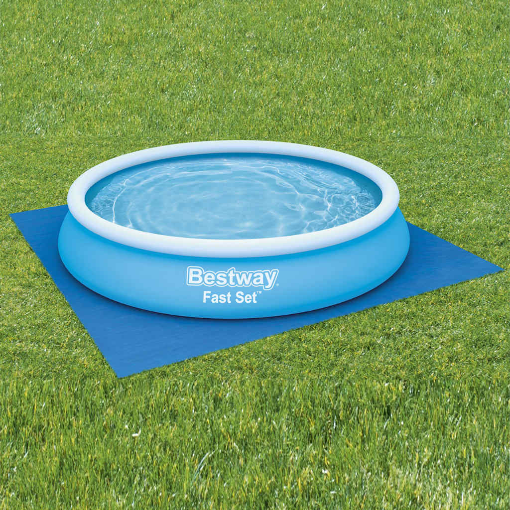 poolunderlag Flowclear 396 x 396 cm billede
